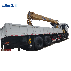 Dongfeng 8X4 Folding Arm 20-30 Ton Mounted Crane Truck Sqs500-5 Telescopic Boom Crane