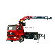 Shacman 12ton Lifting Telescopic Folding 6 Boom Arm Hydraulic Control Mobile Truck Crane