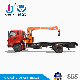  China Factory HBQZ 6.3 Ton Mini crane Telescopic Boom Crane Container Truck Cranes in Dubai (SQ6.3S3)