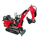 800 Kg Digger Machine Mini Crawler Excavators for Sale manufacturer