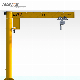  0-2t CE Certificated DIN Standard Pillar Jib Crane with Chain Hoist