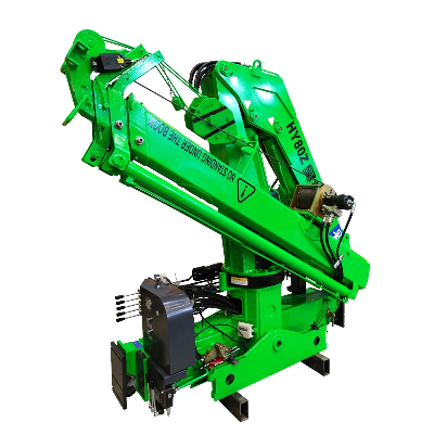 4t Articulated Folded Boom Crane Mounted Truck Hydraulic Crane Machine Lorry Crane