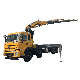 30ton Lorry Crane Hydraulic Folded Boom Knuckle Boom Hoist Car Lift Crane Mounted for Sale