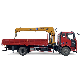 10t Stiff Boom Crane Mounted on Truck for Sale manufacturer