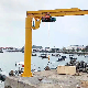  Lifting Height 4m Swivel Jib Crane 5 Ton Column Jib Crane Ground Mounting with Electric Hoist