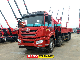 New FAW 8X4 Heavy Duty Truck Mounted Crane Palfinger 25 Ton Hydraulic Knuckle Boom Crane for Sale in Philippines