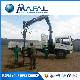 Mafal Produce Truck Mounted Pickup Crane with Drill Bat