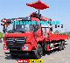 Dongfeng Shacman HOWO FAW 6X4 10 Wheels Cargo Truck with Crane 12 Ton Palfinger Hydraulic Straight Boom Crane Loader Crane for Sale