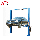 9000lbs Two Post Clear Floor Car Lift Price for Sale manufacturer