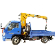 4 Ton Crane Machine Truck Mounted Mannufacturer Price Hydraulic Telescopic Booms manufacturer