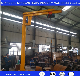  Cost Effective Flexible Articulated Pillar Coumn Rotating Jib Crane with Integrated Intelligent Electric Hoist
