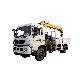  China Dongfeng 4X4 Driving 8t 190HP Truck-Mounted Crane with 4 Booms Straight Arm