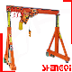 Manual Portal Crane with Electric Chain Hoist Lifting Crane