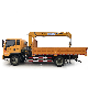 4-Section Straight Boom 5t Crane Mounted on Truck for Construction