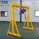 Txk 0.5ton 1ton 2ton Light Heavy Mobile Manual Push a-Frame Gantry Crane manufacturer