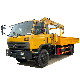 Dongfeng 4X2 Mobile Crane Truck 8tons Boom Mounted Hydraulic Crane