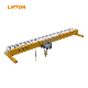 Plastic Factory Use Ld Model 5t Single Girder Bridge Overhead Crane Price with High Quality