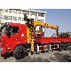  China New 12 Ton Capacity Hydraulic Telescopic Boom Truck Mounted Crane