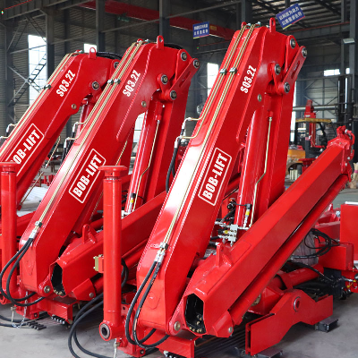 Hot Sale Easy Operation Small 3ton Hydraulic Boom Lorry Truck Mounted Crane
