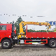 Bob-Lift 8 Ton Telescopic Boom Crane Sq8su4 Lorry Lifting Hydraulic Truck Mounted Crane manufacturer