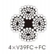 4V*39-5FC En12385-4 Galvanized Steel Wire Rope for Lifting by Crane