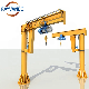 Manufacturer Freestanding Rotating Pillar Column Post Mounted Swing Arm Jib Crane for Sale manufacturer