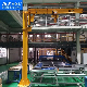 High Quality Electric Hoist Jib Crane with 360 Degree Slewing Cantilever Column Crane manufacturer