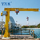 10ton 270 Degree European Model Electric Rotation Free Standing Slewing Port Jib Crane