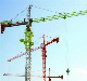 Hot Sale 10ton Flat-Top Tower Crane T6515-10 with Competitive Price manufacturer