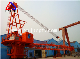  Hydraulic Wire Luffing Lattice Boom Marine Deck Cranes