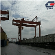 Qshi Outdoor Rail Mounted Double Girder Gantry Crane