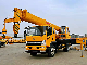 8~10 tons Hydraulic Telescopic Boom Mobile Small Truck Crane