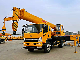 8~10 tons Hydraulic Telescopic Boom Mobile Small Truck Crane manufacturer