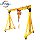  Light Heavy Duty Construction Lifting Equipment Portable Single Girder Crane Mobile Gantry Crane