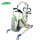 Four Wheels Hospital Standing Style Electric Foldable Patient Lift manufacturer