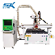 1325 Automatic Tool Change Wood CNC Router Cutting and Craving Machine with Band Saw Blade