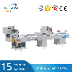 CNC Machine Aluminum Cutting Saw Build Double Glass Window Door Making Double Head Cutting Machine Sjz2-400X3500