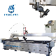 5 Axis CNC Waterjet Stone Cutting Machine for Glass Metal Ceramic Cut, Tiles Countertop Sink Cutting by Water Abrasive, 220V/380V Online Remote Control manufacturer