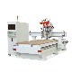 Woodworking MDF CNC Cutting Machine with Multiple Drilling Unit