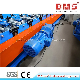 Hydraulic Cutting Type Rain Water Gutter Roll Forming Machine with PLC Control manufacturer