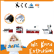 Jwell Plastic Extruder Price PS Frame/Mbbr/LED Light Cover/ PVC Edge Banding/ Window Profile/PVC Corner Making Machine