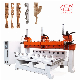 Manufacturer Sale 5 Axis Wood CNC Router Column Engraving Machine Price