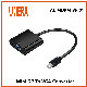 Anera High Speed Hot Sale Mini Dp Display to VGA Converter Video Converter Adapter Cable