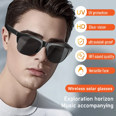 Tw006 New Style Popular Cool Wireless Glasses Bluetooth Speaker Smart Sunglasses Headphone Fashion