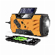 Portable Outdoor Emergency Radio Solar Hand Crank Generator Flashlight for Camping