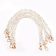 Wholesale 10mm Steel Wire ABS Imitation Pearl Chain Mobile Phone Chain