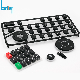 PC Silicone Rubber Keypad/Keyboard Buttons with Plastic Cover