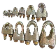 Cheap Sale Us Type Malleable Zinc Plated Wire Rope Clip Clamps