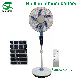 18" 12V 20W Solar Powered Stand Fans with Panel