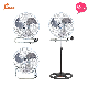  China 18 Inch 3 in 1 12V 24V AC DC High Speed Industrial Air Cooling Pedestal Standing Fan